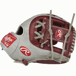 Rawlings world-renowned Heart of the Hide® steer hide leather Heart o