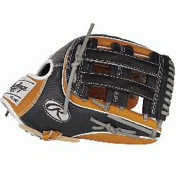 Rawlings Heart of the Hide Hyper Shell 12.75-inch Outfield Glove is the ultimate