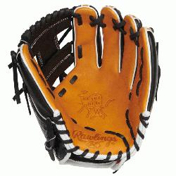 pgrade your ballgame with the Rawlings Heart of the Hide ColorSync 6 11.5-Inch infield