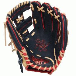 he 11 ½ inch PRO93 pattern is ideal for infielders • Constructed from Rawlings world-re