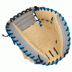 rade your game behind the plate with this Rawlings Heart of the Hide ColorSyn