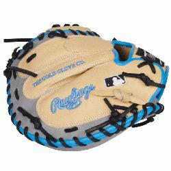  game behind the plate with this Rawlings Heart of the Hide ColorSync 6.0 size 33 inch catchers 
