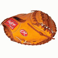 OCM33T Heart of the Hide 33-inch catchers mitt is made from ultra-premium steer-hide leat