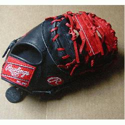 is Heart of the Hide players series 1st Base model features an open Web. With its