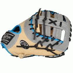 d some color to your ballgame with the Rawlings Heart of the Hide ColorSync 6 DCT 13 inch firs