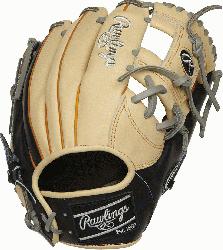 op of the line ultra-premium steer hide leather the Rawlings Heart of the Hide 11. 5