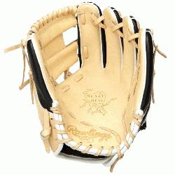 he field right away with the Rawlings 2022 Heart of the Hide R2G 11.5-inch infield glo