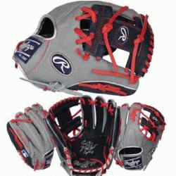 RORFL12N Heart of the Hide R2G 11.75-inch infield glove is made of world-renowned steer hide le