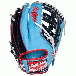 some cool color to your ballgame with the Rawlings Heart of the Hide R2G ColorSync 6 12.25-inch gl