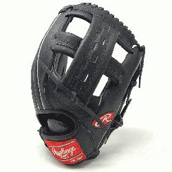 p;  12.25 Inch Black Horween Leather Rawlings Ballg