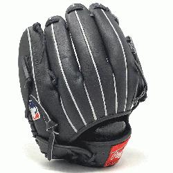  Inch Black Horween Leather Rawlings Ballgloves