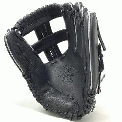   12.25 Inch Black Horween Leather Rawlings Ballg