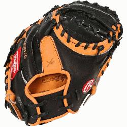  Hide players series Catcher Mitt from Rawlings features the One Piece Closed We