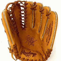 ke of the Horween leather 12.75 inch outfield glove with trap-eze web. No palm pad. Stiff Ho