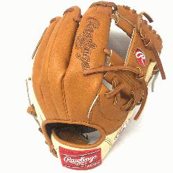 rt of the Hide Camel and Tan 11.5 inch baseball glove. TT2 pattern index fing