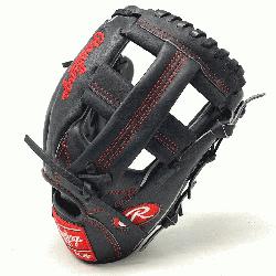 The Rawlings Black Heart of the Hide PROTT2 baseball glove exclusively available at ballglo