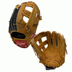 cted from Rawlings world-renowned Heart of the Hide steer leather and mesh back. Lighter we