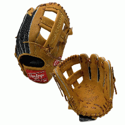 from Rawlings world-renowned Heart of the Hide steer leather and mesh