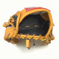 Rawlings world-renowned Heart of the Hide steer leather and mesh back