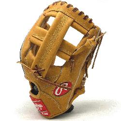  Rawlings world-renowned Heart of the Hide steer leather and mesh back. Lighter