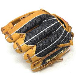 tructed from Rawlings world-renowned Heart of the Hide steer leather and mesh back. Lighte
