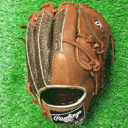 lings Heart of Hide PRO205-9TIM 11.75 inch Brown mesh back 2 piece web.