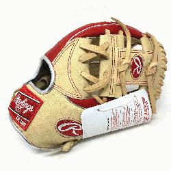 4-2CS I WEB Camel Scarlet Baseball Glove is a premium glove from t