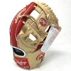  PRO934-2CS I WEB Camel Scarlet Baseball Glove is a premium glove from the renowned Rawling