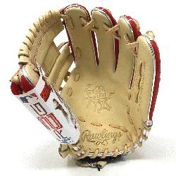 PRO934-2CS I WEB Camel Scarlet Baseball Glove is a