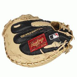  34-inch Camel and Black Catchers Mitt is a high-quality and