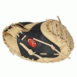 ings 34-inch Camel and Black Catchers Mitt is a high-quality and durable catchers mitt designed e