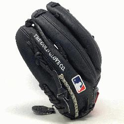 black Horween H Web infield glove in this winter Horween collection. Ivory Ha