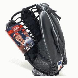 Ballgloves.com exclusive PRO12TCB in black Horween Leather. The