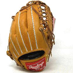 lusive PRO12TC in Horween Leather. Horween tan shell. 12 inch. Trap Web. Grey Split Welt. Glove