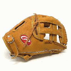 gloves.com exclusive Rawlings Horween 27 HF baseball glove.   Horween Leather Grey Spli