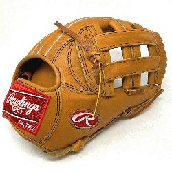  popular outfield pattern in classic Horween Tan Leather.  12.75 Inch H Web. The Rawl