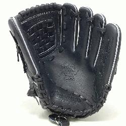t-size large;>Ballgloves.com Rawlings Black Horween Exclusive baseball glove m