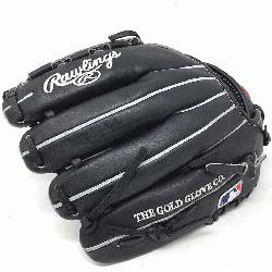 yle=font-size large;>Ballgloves.com Rawlings Black Horween Exclusive baseball glove 