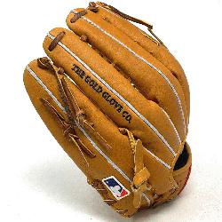 emake of the PROT outfield baseball glove in Horween leather. S
