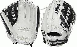 om the finest full-grain leather the Liberty Advanced 12.5-Inch fastpitch glove f