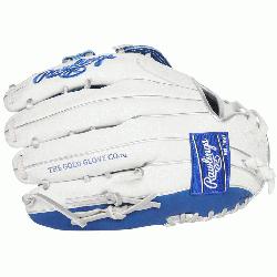 ble Rawlings full-grain leather this Liberty Advanced Color Series 12.75 inch fast pitch softball