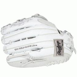 durable full-grain leather the Rawlings Liberty Advanced Color Series 12.75-inch outfiel