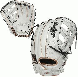 old/Black Colorway 13 Inch Model H Web Break-In 70% Factory / 30% Player Custom Fit Adju