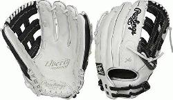 Color Series - White/Navy Colorway 13 Inch Slowpitch Model H Web Break-In 80% F