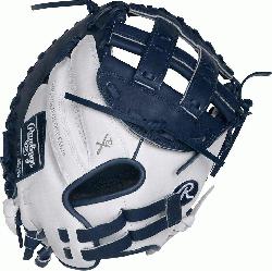 ion Color Series - White/Navy Colorway 33 Inch Womens Catchers Model Modified 