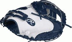 dition Color Series - White/Navy Colorway 33 Inch Womens Catchers Model Modified Pro H Web B