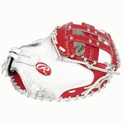 y Advanced Color Series 34 inch catchers mitt has unm