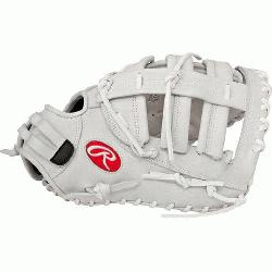 <p>Single-Post reinforced Double Bar web forms a snug secure pocket for first base mitts First 