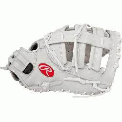 Post reinforced Double Bar web forms a snug secure pocket for first base mitts First base mitt 20