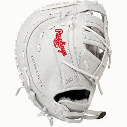 Post reinforced Double Bar web forms a snug secure pocket for first base mitts First base mitt 